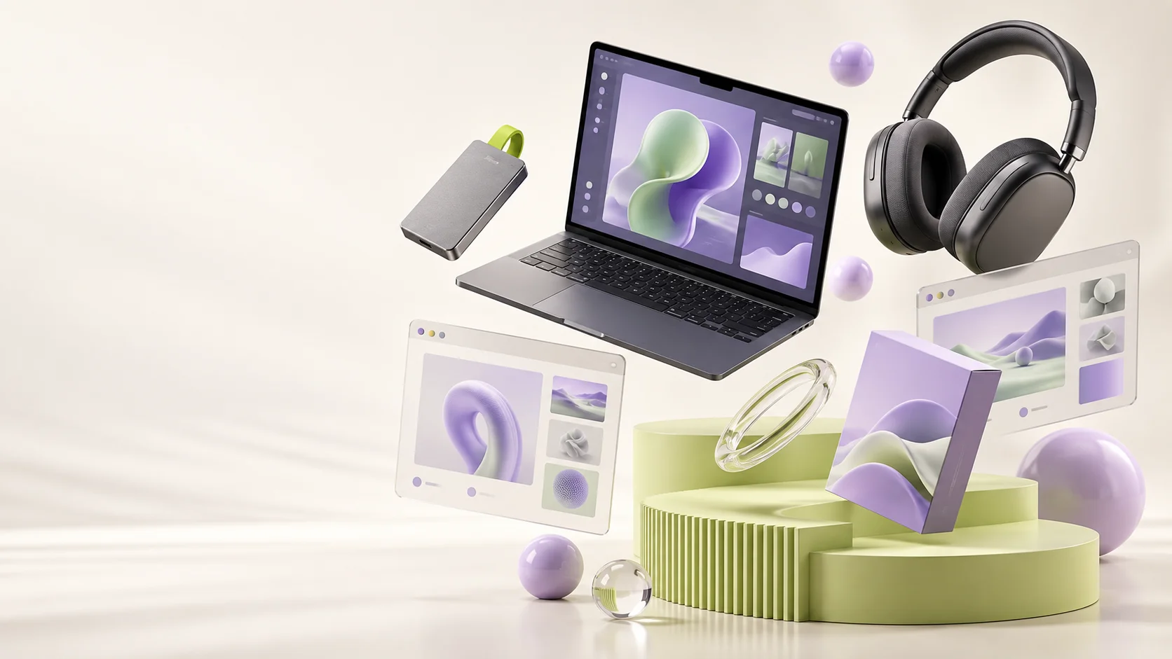 3D digital products and everyday technology on PulseShop